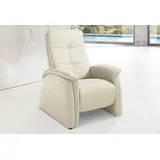 exxpo - sofa fashion Hochlehnsessel Tivoli Kunstleder 87 x 109 x 152 cm Beige mit Relaxfunktion