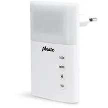 Alecto Funktürklingel-set mit Netzteil 36 Melodien / Led-anzeige Weiss