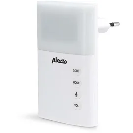 Alecto Funktürklingel-set mit Netzteil 36 Melodien / Led-anzeige Weiss