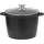 rukauf Topf Kochtopf, 10 Liter, Aluminiumlegierung, mit Antihaftbeschichtung, Schmortopf, D:28 cm, H: 20 cm, Schwarz
