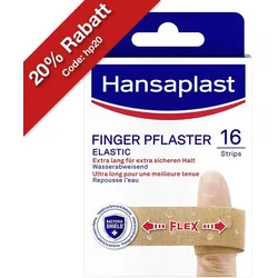 Hansaplast Ela Fing 16str