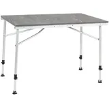 Travellife Sorrento Extended Campingtisch, grau, 100/140/180x70cm