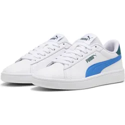 Puma Smash 3.0 L Jr puma white-hyperlink blue-cold green (16) 6