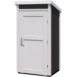 Weka Gartenhaus 367 1,02 x 0,95 m anthrazit
