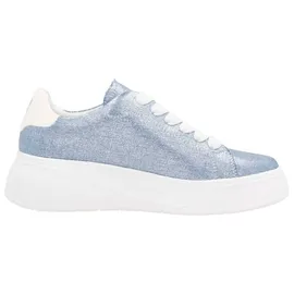 Rieker Plateau-Sneaker Blau 38