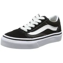 Vans Old Skool Kinder Schwarz/Weiß 34