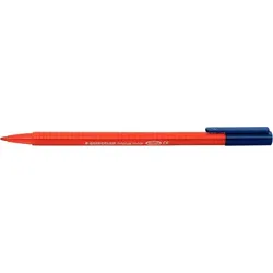 STAEDTLER Fasermaler triplus color, rot, ergonomische Dreikantform,