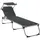 CampFeuer Sonnenliege 200 x 70 x 30 cm Anthrazit