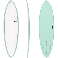 Torq Epoxy TET Funboard Seagreen Surfboard Wellenreiter, Größe: 7’6“