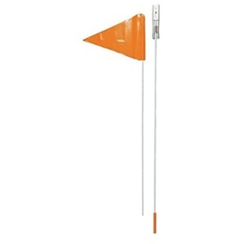Point S Winora Unisex – Erwachsene Sicherheitswimpel für Kinderfahrräder SIWI 800-2-tlg. -180 cm (Wimpel + Stange) -Leuchtorange Sicherheits Wimpelstange, Orange, One Size