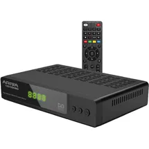 Ferguson Ariva 160 Combo FTA (Free to Air) – DVB-S2 & DVB-T2 Receiver Full HD, H.265 HEVC, PVR, DLNA, WebApps, USB, LAN und programmierbarer RCU 161 Fernbedienung