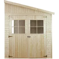 TIMBELA Geräteschrank 2,97 x 3,18 m Beige