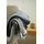 framsohn frottier Bio Flanell Doubleface Wohndecke 150 x 200 cm Grau