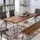 KADIMA DESIGN BAGLI 80 x 76 x 120 cm braun