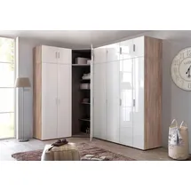 WIMEX Drehtürenschrank Malta 50 x 185 x 40 cm Weiß
