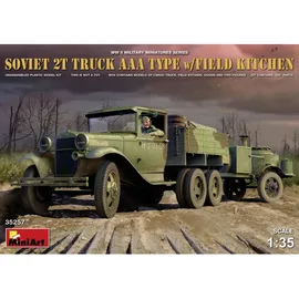 Mini Art 35257 - Soviet 2 t Truck mit Feldküche 1:35