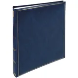 Henzo 1001407 BasicLine Fotoalbum, Andere, blau, 30.5 x 28 x 3.5 cm
