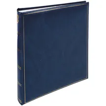 Henzo 1001407 BasicLine Fotoalbum, Andere, blau, 30.5 x 28 x 3.5 cm