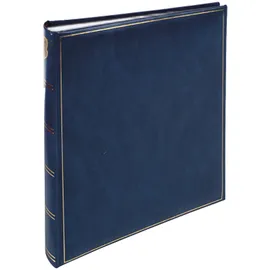 Henzo 1001407 BasicLine Fotoalbum, Andere, blau, 30.5 x 28 x 3.5 cm