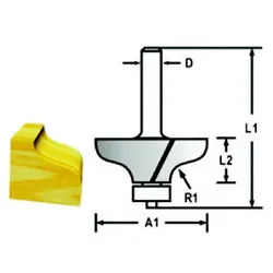 Makita Fräser Profil 6mm - D-09575