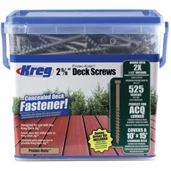 KREG Protec-Kote Terrassenschrauben - 67 mm