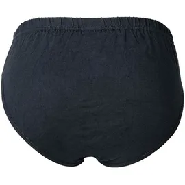 CECEBA Slip unifarben schwarz/weiß XL 5er Pack