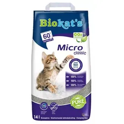 Biokat's im Papiersack 14 Liter Katzenstreu Micro Classic