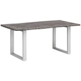 massivum Esstisch Bullwer Grau silberfarben 170x90 cm (1-St) grau 170 cm x 75 cm x 0 cm