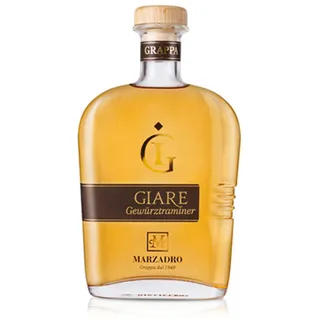 Grappa Giare Gewürztraminer Marzadro 0,7 l