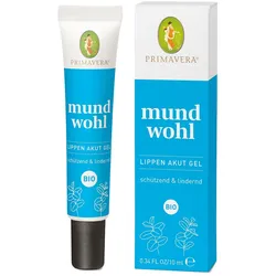 PRIMAVERA Mundwohl Lippen Akut Gel Bio 10 ml