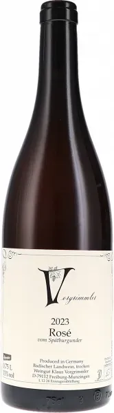 Rosé vom Spätburgunder Klaus Vorgrimmler 2023 BIO