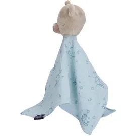 Sterntaler Baby Unisex Schmusetuch Kuscheltuch Kleiner Bär - Kuscheltuch Baby, Musselin Kuscheltuch, Schmusetuch - helltürkis