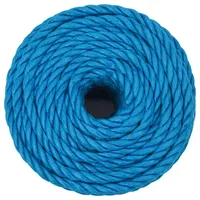 VidaXL Arbeitsseil Blau 20 mm 50 m Polypropylen