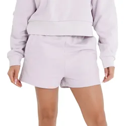 Sixth June Damen Baumwoll-Shorts Sport-Shorts Fitness-Shorts Freizeit-Jogger kurze Hose W33813EST Violett - S