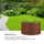 Blumfeldt Rust Grow Hochbeet 100 x 60 x 60 cm Rostrot