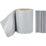 Bradas Zaunband 19cmx35m grau Zaun- Palisadenband Sichtschutz Lärmschutz BRADAS TOB4501935LGYL,