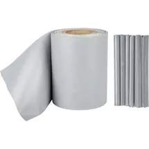 Bradas Zaunband 19cmx35m grau Zaun- Palisadenband Sichtschutz Lärmschutz BRADAS TOB4501935LGYL,