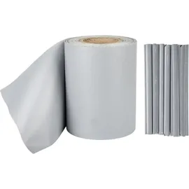 Bradas Zaunband 19cmx35m grau Zaun- Palisadenband Sichtschutz Lärmschutz BRADAS TOB4501935LGYL,