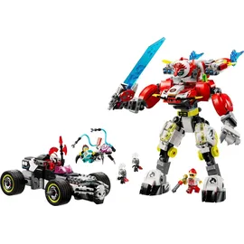 LEGO DREAMZzz Coopers Tiger-Mech und Zero's Hot Rod Auto
