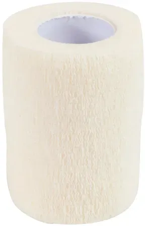 Kohäsive Bandage Weiß 7,5cmx4,5m Stück 1
