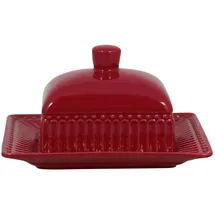 GREENGATE Butterdose Alice claret red Rot Klein 14x12 cm