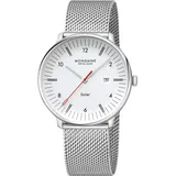 Mondaine Doppio Solar Mesh Edelstahl 41 mm MLE.41910.SM