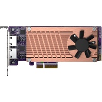 QNAP LAN-Adapter, 2x RJ-45, PCIe 3.0 x4 (QM2-2P2G2T)