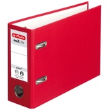 Herlitz Ordner maX.file protect A5 quer rot