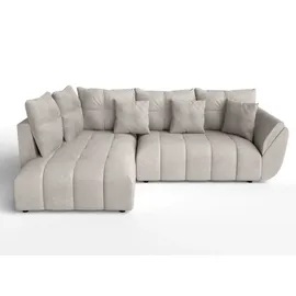 ax living Eckcouch Schlaffunktion 2-Sitzer Beige