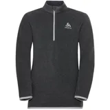 Odlo Roy Stripe Ml Fleece - Shale Grey / Black Stripes - 6 Jahre