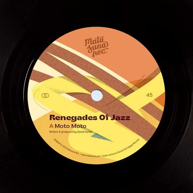 Moto Moto/Zebra Talk - Renegades Of Jazz. (LP)