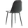 venture home Esszimmerstuhl Polar Kunstleder schwarz 2er Set