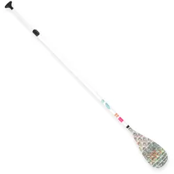 SUP-Paddel F2 "Fiberglas Paddel Shine", blau (hellblau), Paddel, L: 175cm - 215cm