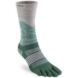 Injinji Damen Trail Midweight Crew grün